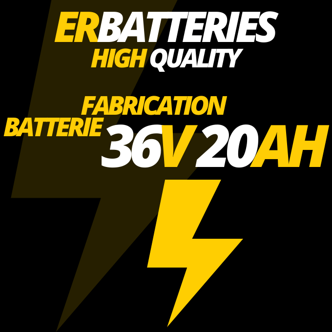 Fabrication batteries 36V 20Ah - ER Batteries